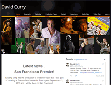 Tablet Screenshot of davidcurry.info